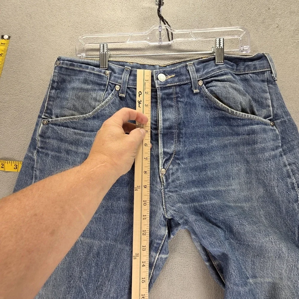 VTG Levis Engineered Jeans Mens Blue Buckle Back Twisted One Pocket Fits 32x32